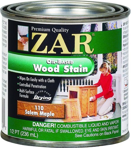 ZAR Oil-Based Wood Stain | Salem Maple 110 | 237 mL