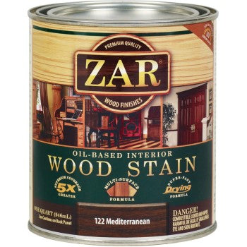 ZAR Oil-Based Wood Stain - Mediterranean 122 - 946 mL