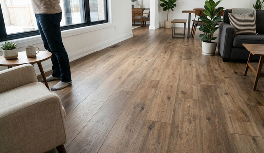 Swiss Krono 10mm Chestnut Laminate Flooring - AC5 Commercial Grade - Made in Germany (M1005) – Main View