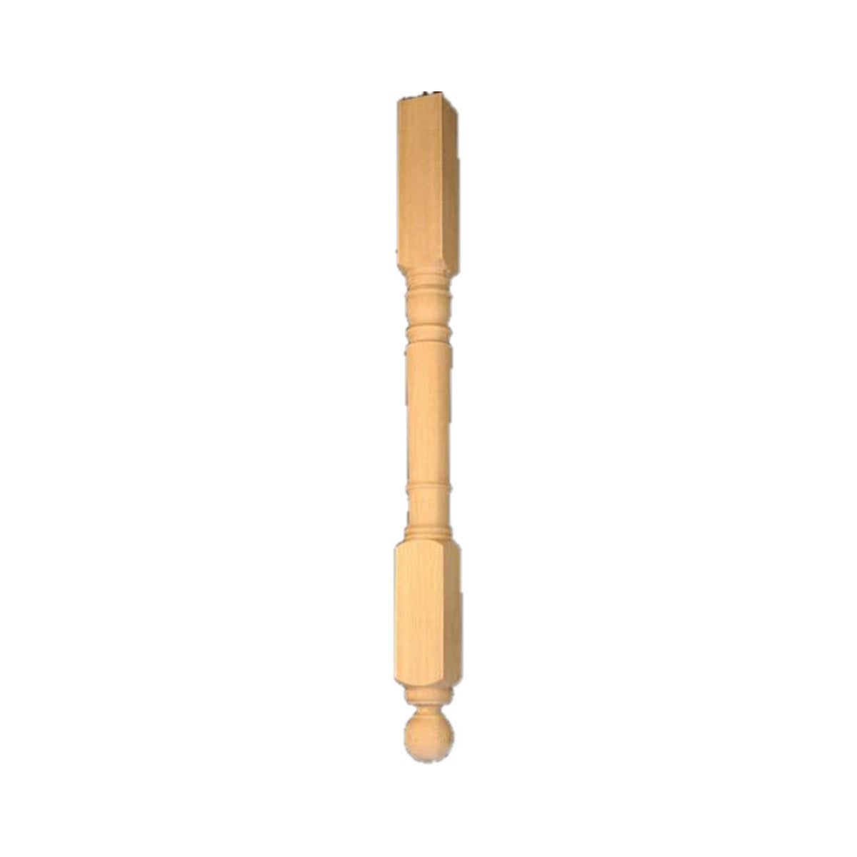 Top Floorings Stair Newel Post PN312-46TP - 3 1/2" x 46"
