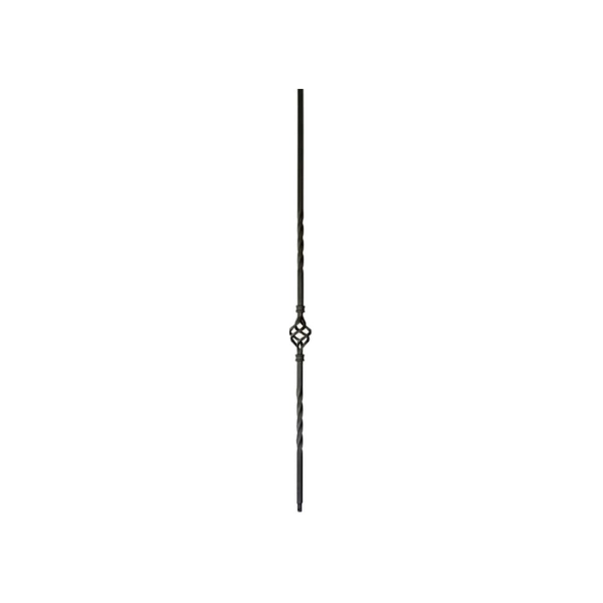 Top Floorings Metal Baluster T-04 Twist – 1/2" x 1/2" x 44"