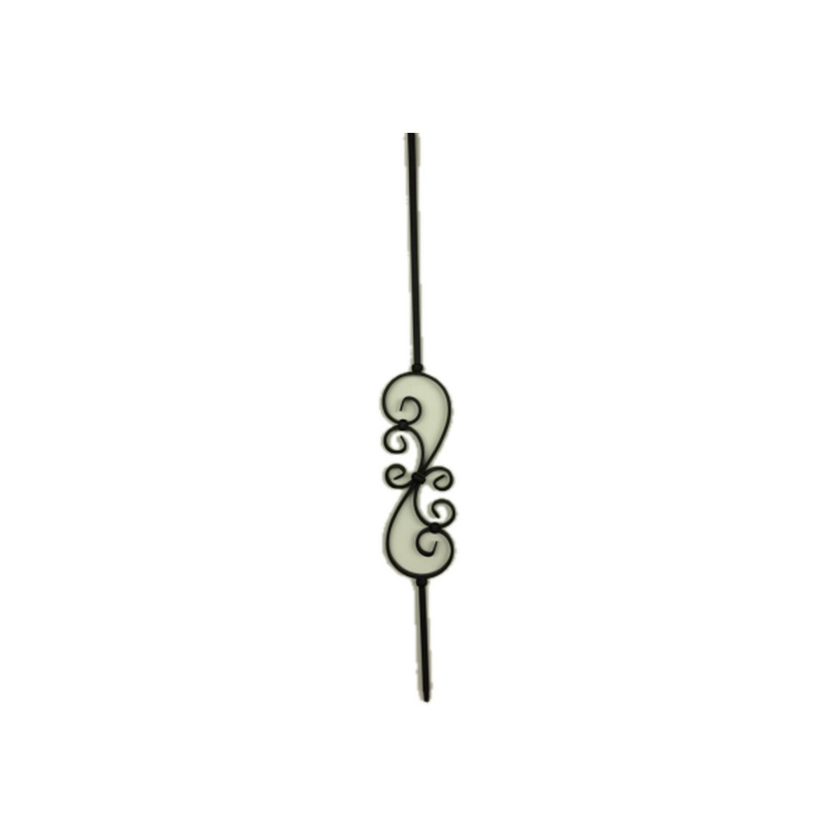 Top Floorings Metal Baluster T-56-S – 1" x 44"