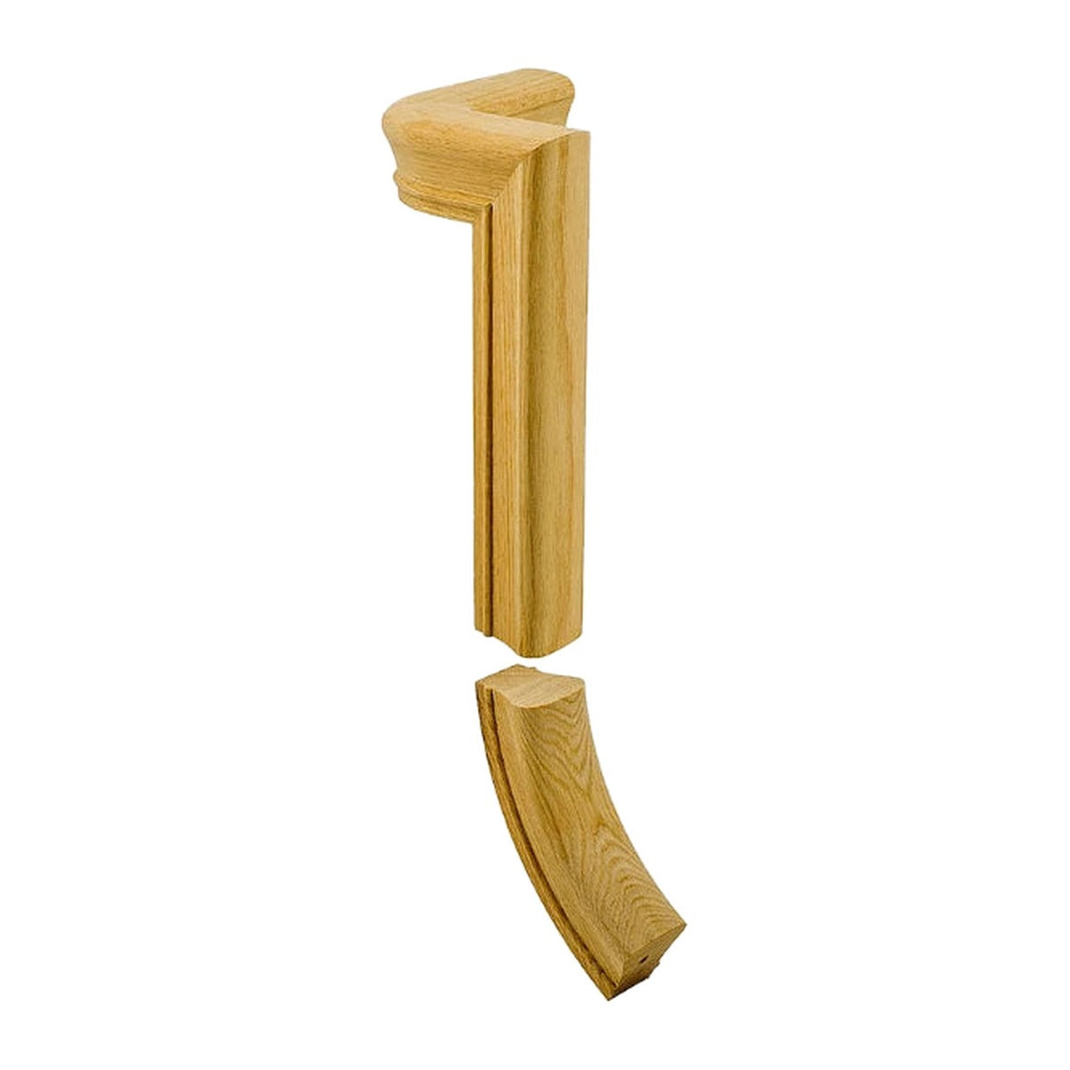 Top Floorings Handrail Fitting FB-30-R - Gooseneck, Right