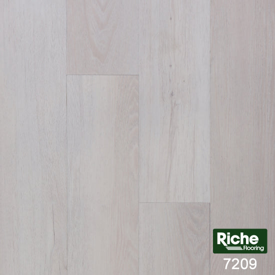 Riche Frosted Birch SPC Vinyl Plank Flooring | 9mm | 5.9" Wide | 100% Waterproof | EVA Pad Included – Main View