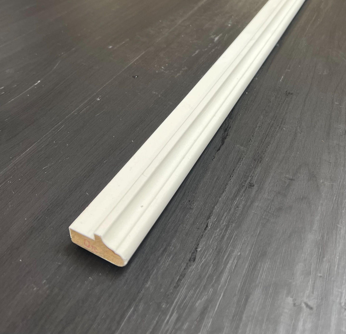 Top Floorings Primed Pine Backband Moulding – 1 9/16" x 13/16" x 10'