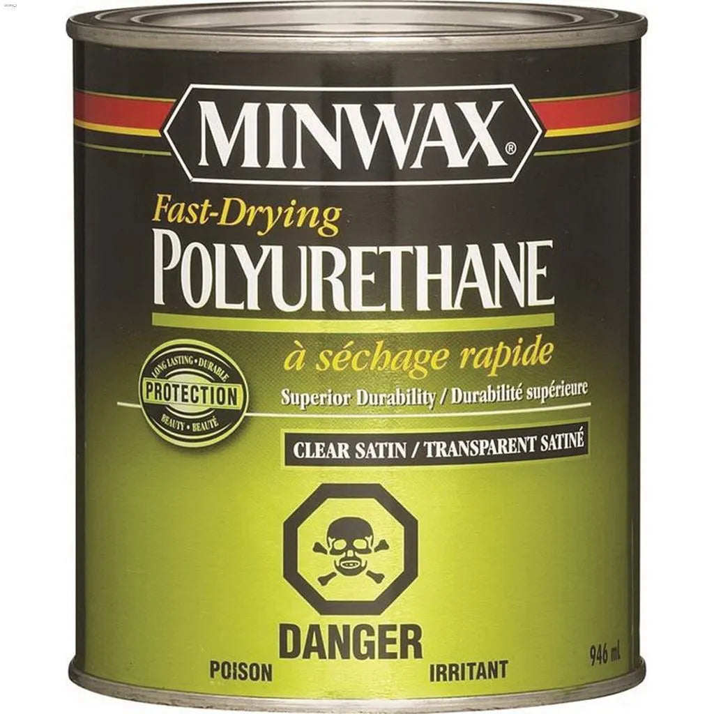 Minwax Polyurethane - Satin - 236 mL