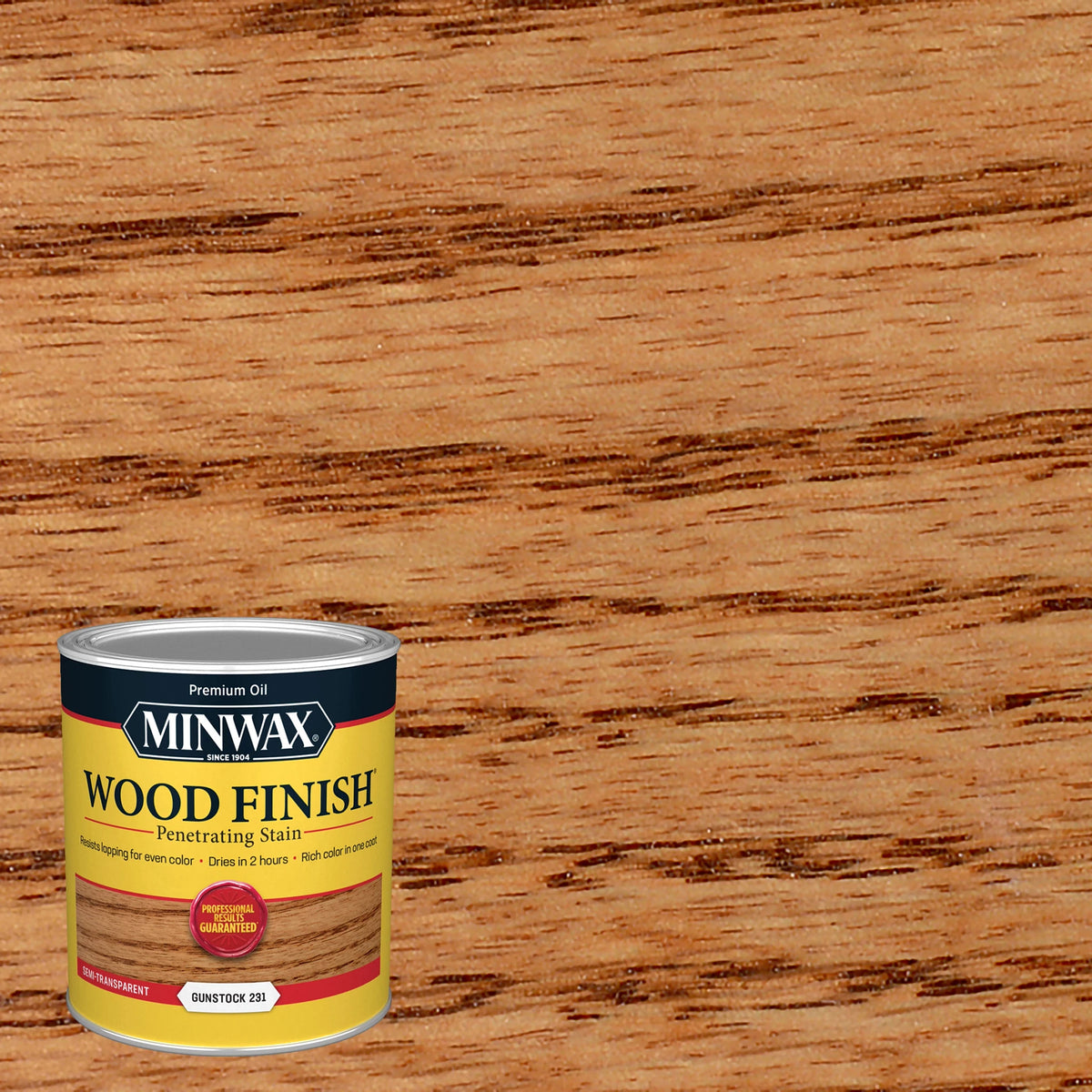 Minwax Wood Finish Stain - Gunstock 231 - 236 mL