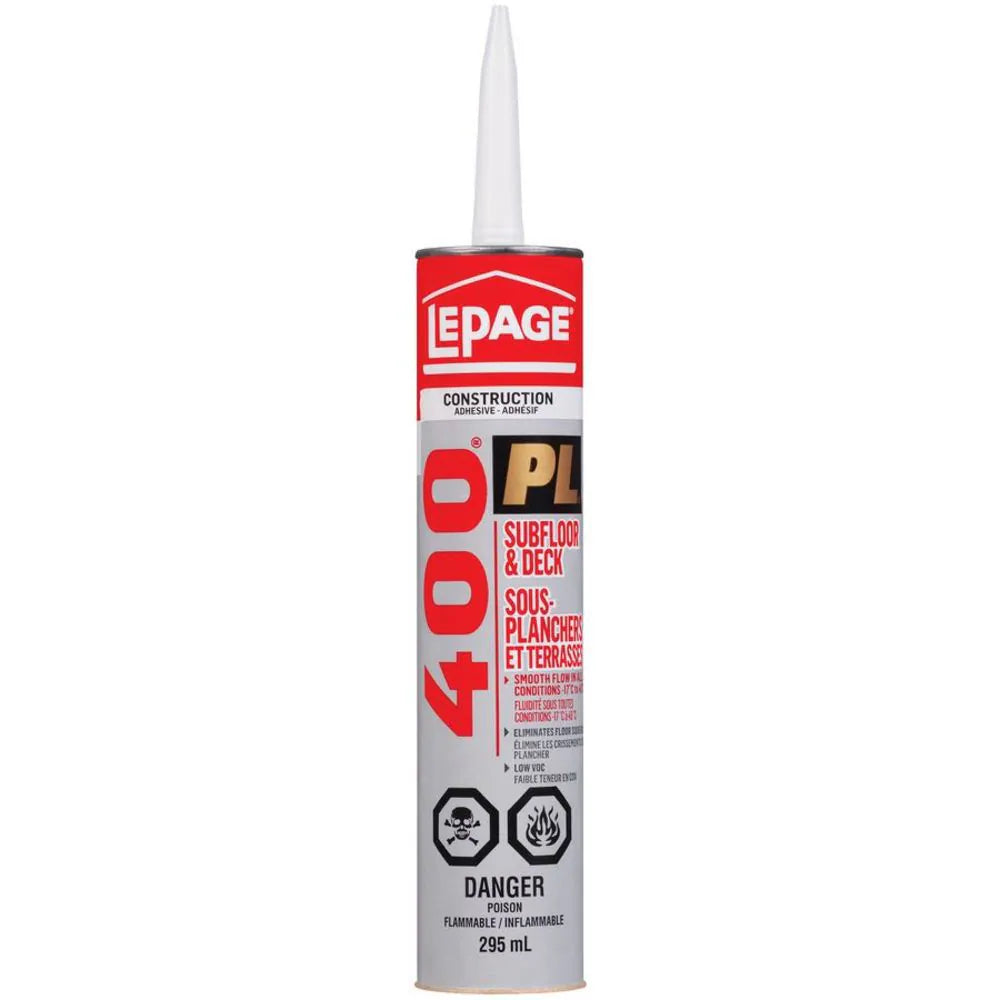 PL400 HD Subfloor Adhesive – 295 mL