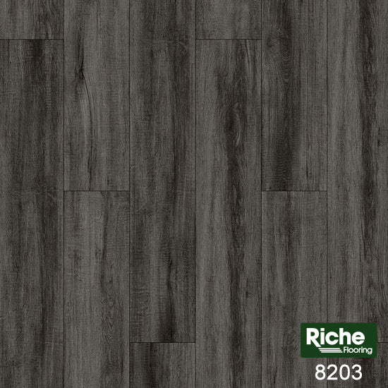 Riche Anthracite Oak Reducer Transition Trim | PVC | 2400 mm