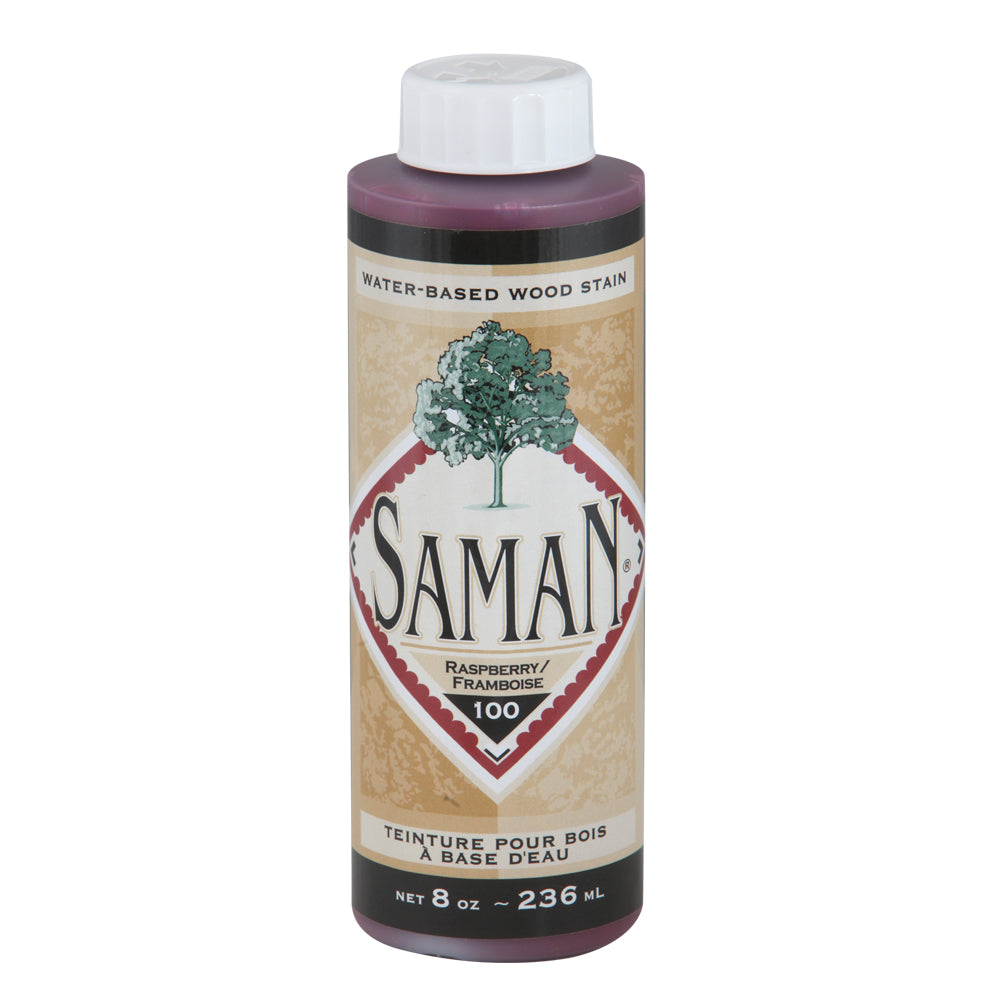 Saman Stain 100 Raspberry – 236 mL (8 oz)