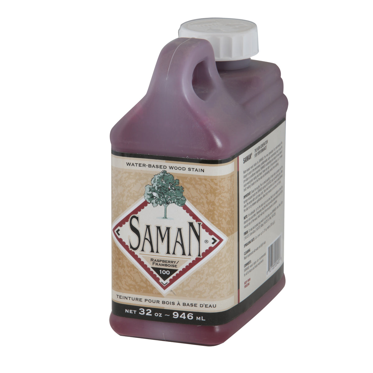 Saman Stain 100 Raspberry – 946 mL (32 oz)