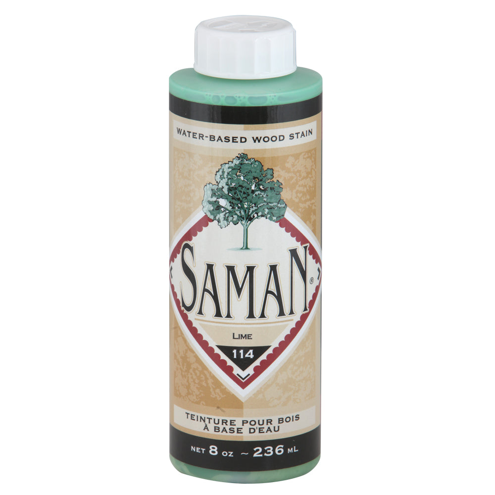 Saman Stain 114 Lime – 236 mL (8 oz)