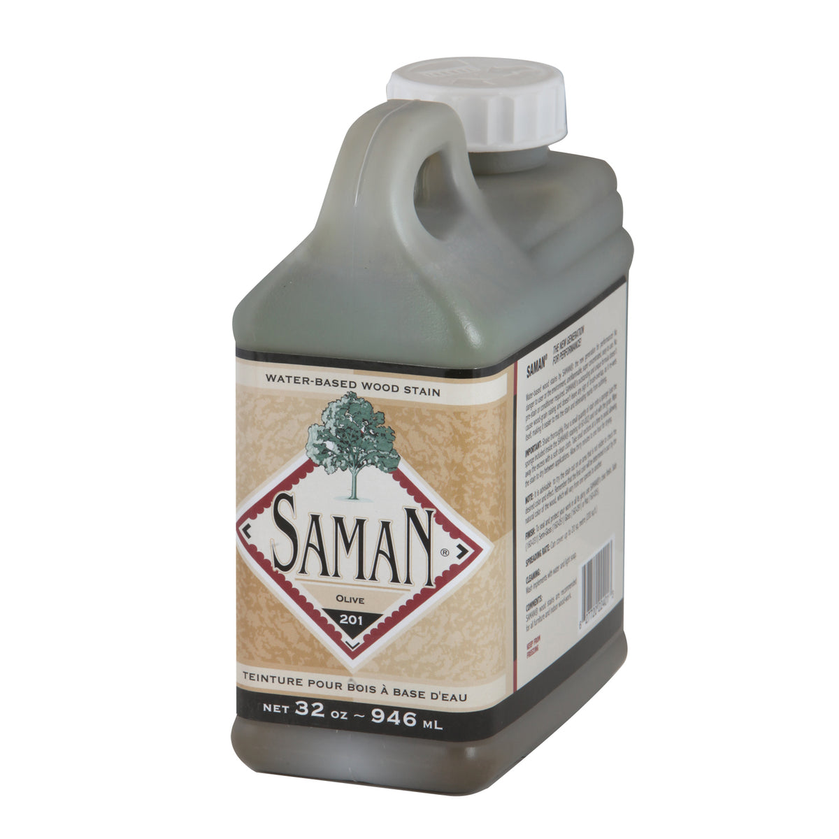 Saman Stain 201 Olive – 946 mL (32 oz)