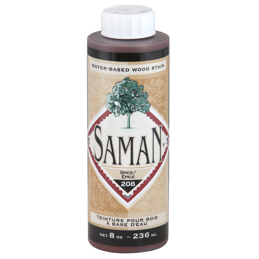 Saman Wood Stain 208 – Spice, 236 mL (8 oz)