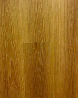 Riche Warm Mocha Oak SPC vinyl plank with honey-brown oak grain