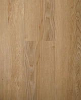 Golden Prairie SPC vinyl plank flooring in a pale golden oak tone with fine grain