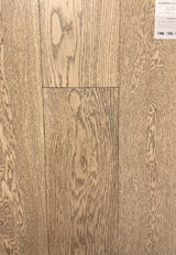 Villa European Oak wire brushed engineered hardwood with 7.5 inch wide planks, product image