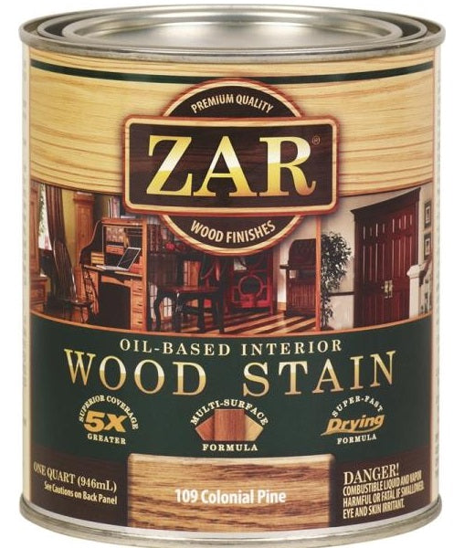 ZAR Oil-Based Wood Stain - Colonial Pine 109 - 946 mL