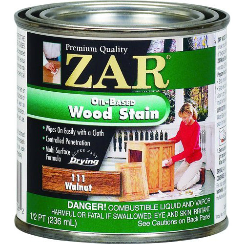 ZAR Oil-Based Wood Stain | Walnut 111 | 237 mL