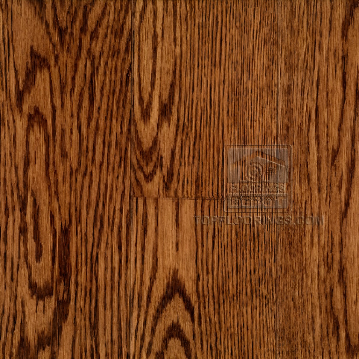 Top Floorings Gunstock Oak Solid Hardwood Flooring | Select Grade | 3½" x ¾"