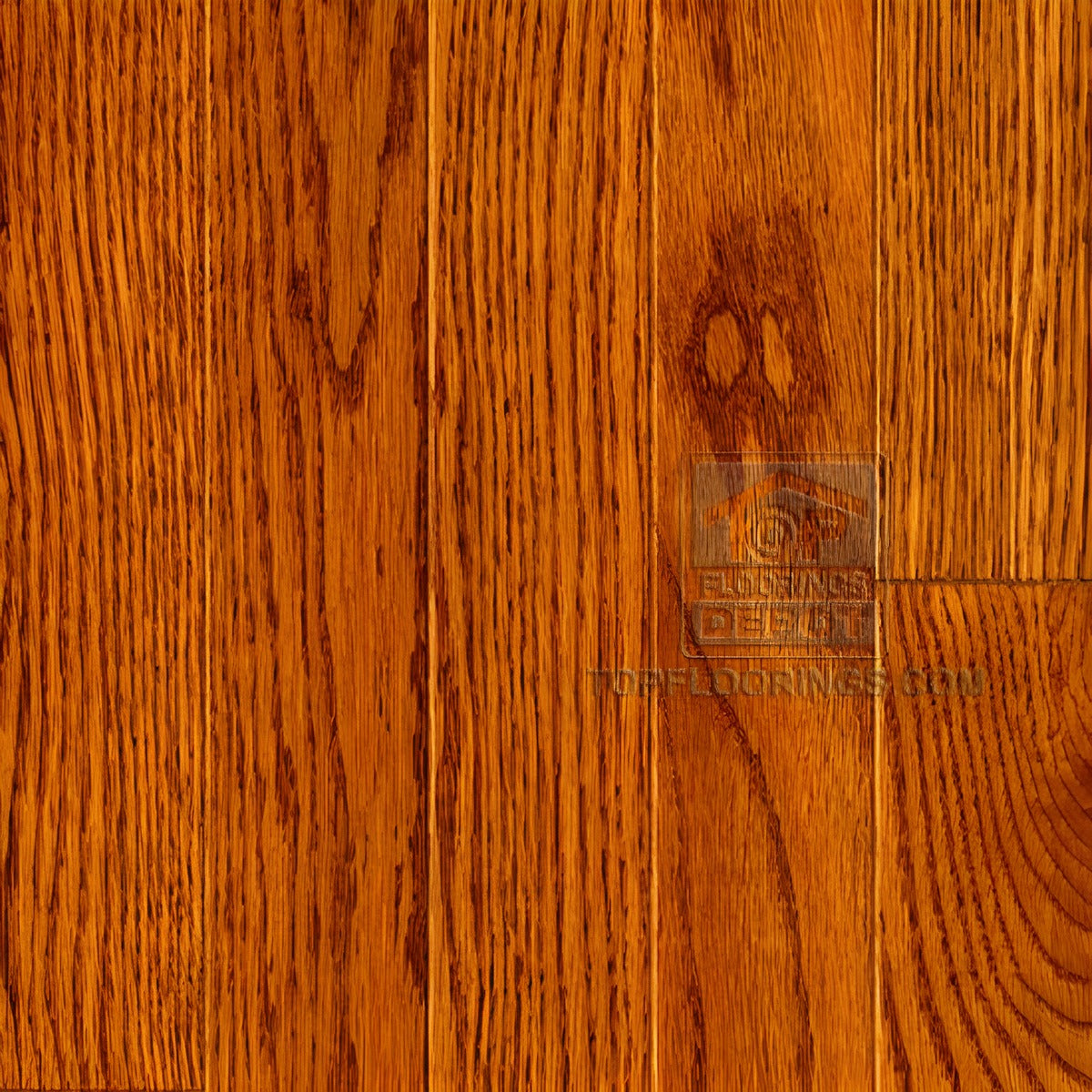 Superior Flooring Copper Red Oak Solid Hardwood Flooring | Select Grade | 4¼" x ¾"