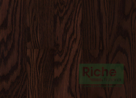 Sunshiny Red Oak Cappuccino Solid Hardwood Flooring | 4" x ¾"