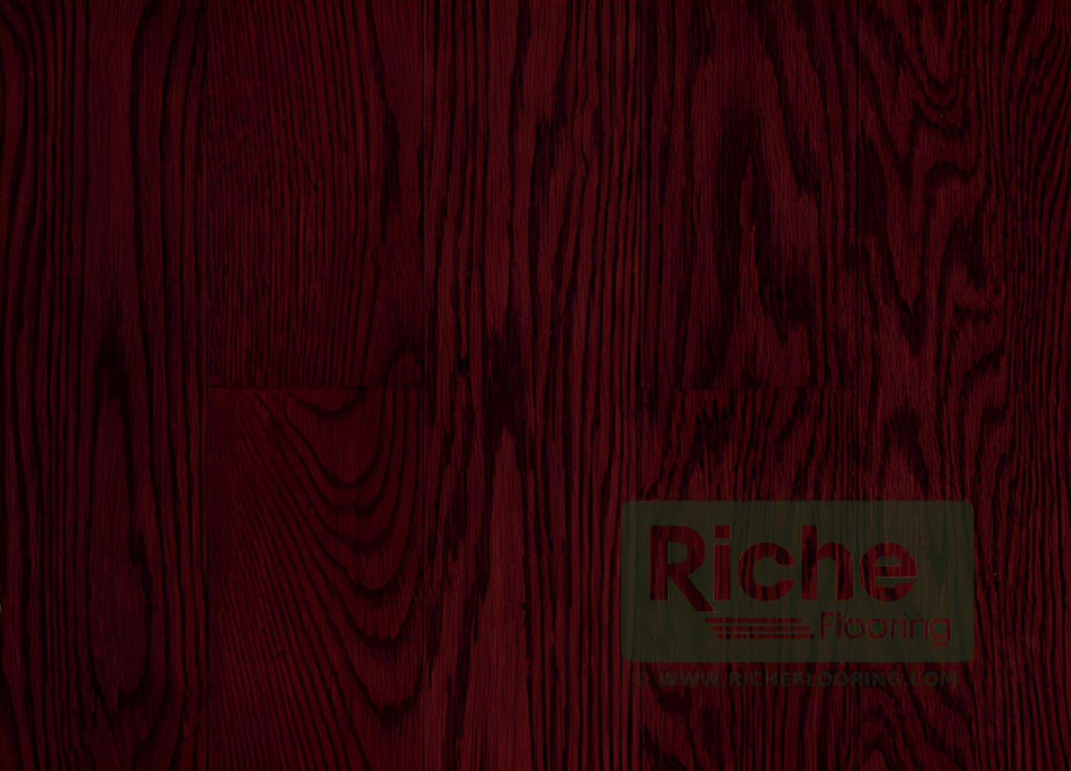 Sunshiny Red Oak Red Wine Solid Hardwood Flooring | 3¼" x ¾"