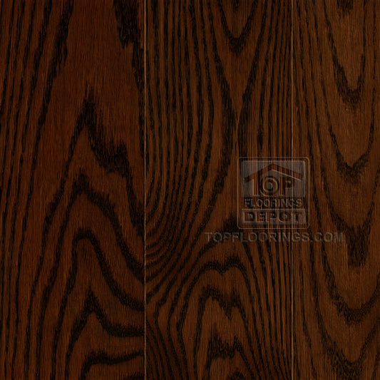 Superior Flooring Select Red Oak Cognac Solid Hardwood Flooring | 4¼″ x ¾″ | Made in Canada