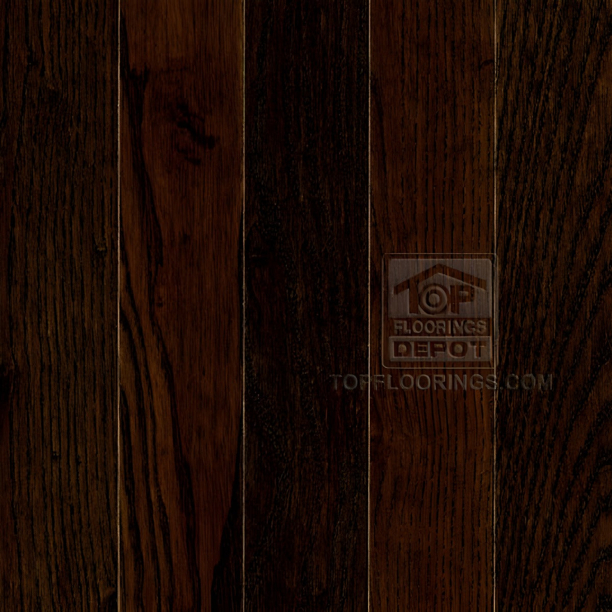 Superior Flooring Ash Ebony Solid Hardwood Flooring | 4¼" x ¾" | Made in Canada