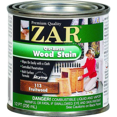 ZAR Oil-Based Wood Stain | Fruitwood 113 | 237 mL
