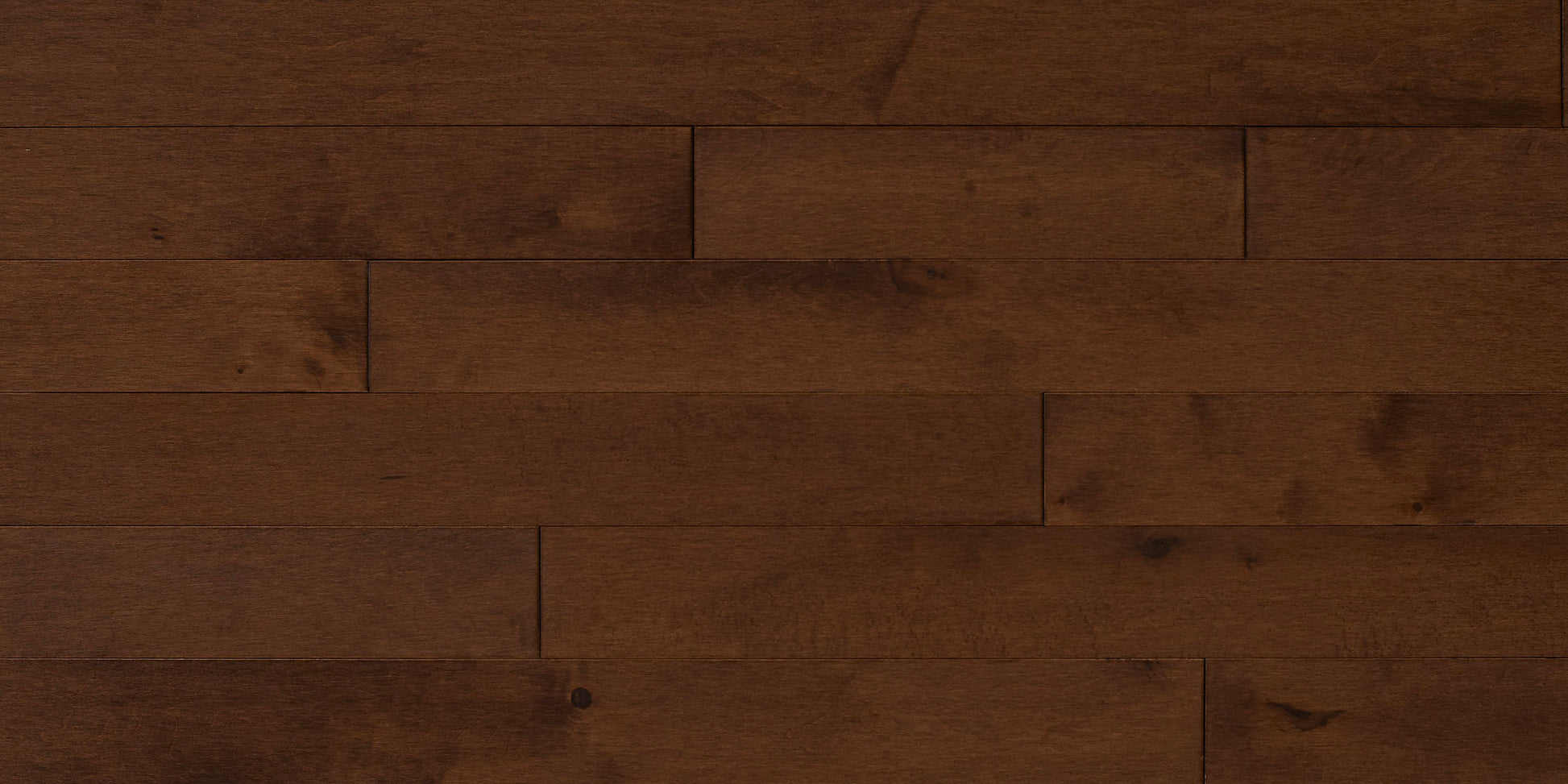 Appalachian Rosewood Hard Maple Hardwood Flooring | 4¼" Prestige Grade Semi Gloss | Solid Wood – Main View