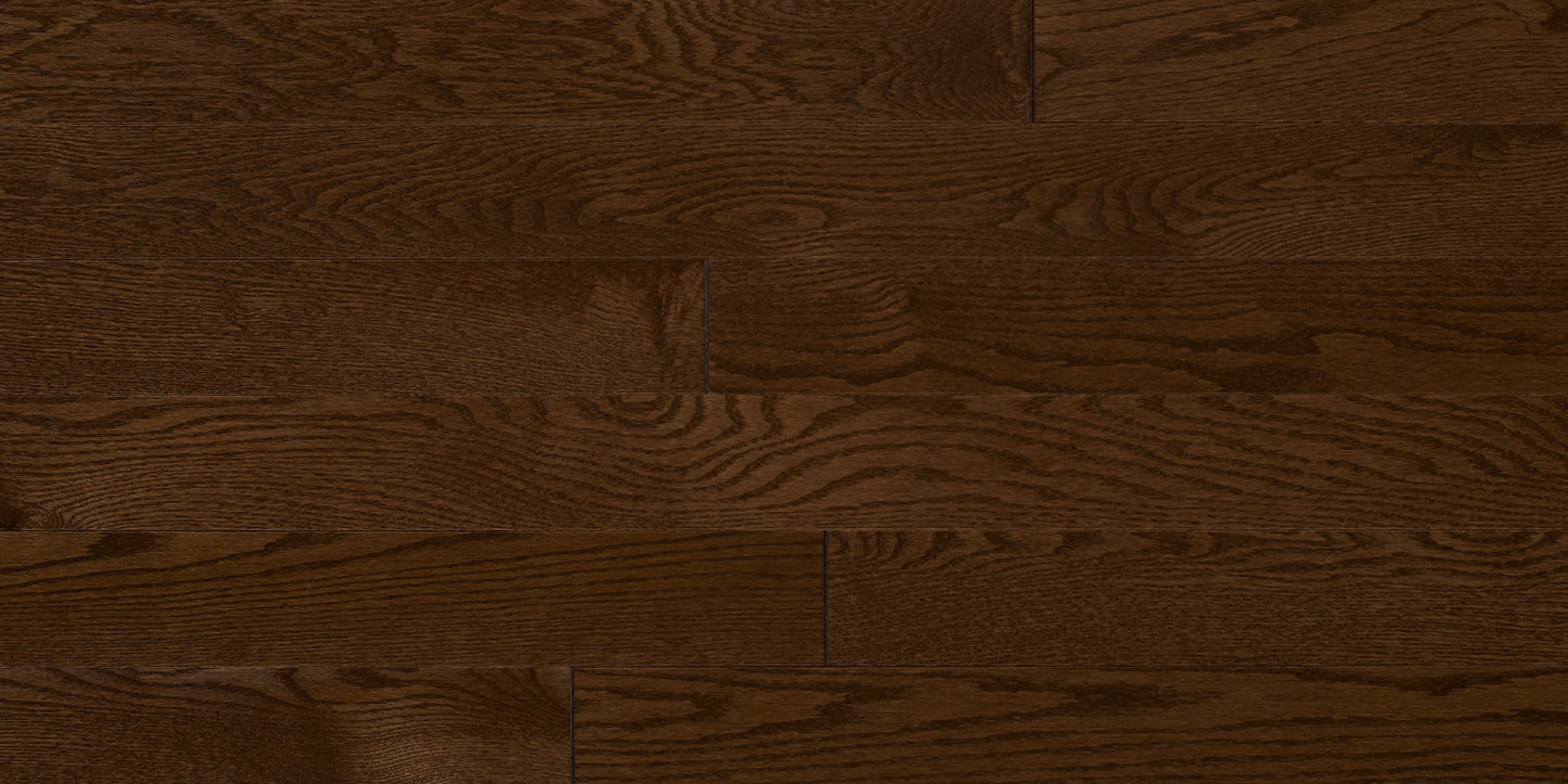 Appalachian Medici Red Oak Hardwood Flooring | 4¼" Prestige Grade Semi Gloss | Solid Wood – Main View