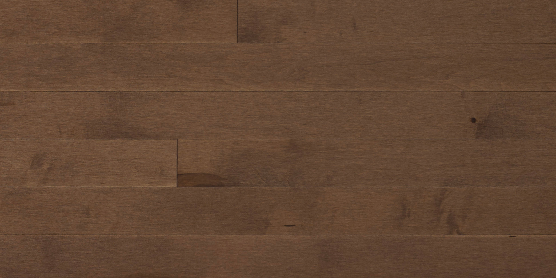 Appalachian Walnut Hard Maple Hardwood Flooring | 4¼" Advantage Grade Semi Gloss | Solid Wood – Main View