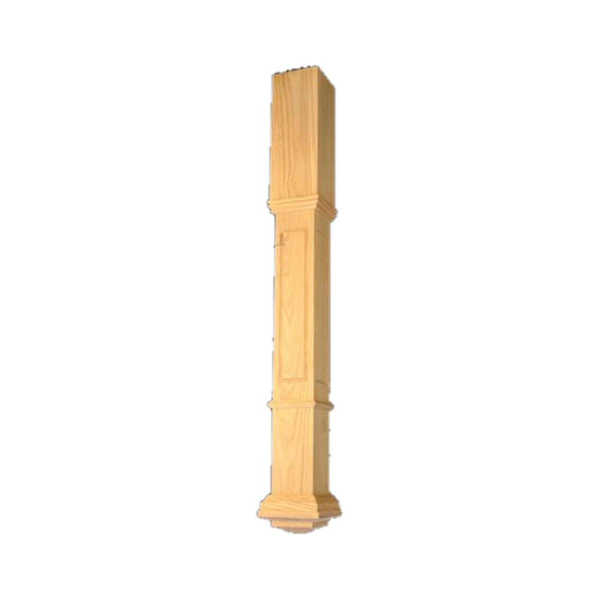 Top Floorings Box Newel Post BN5-48SFRO - 5" x 48"
