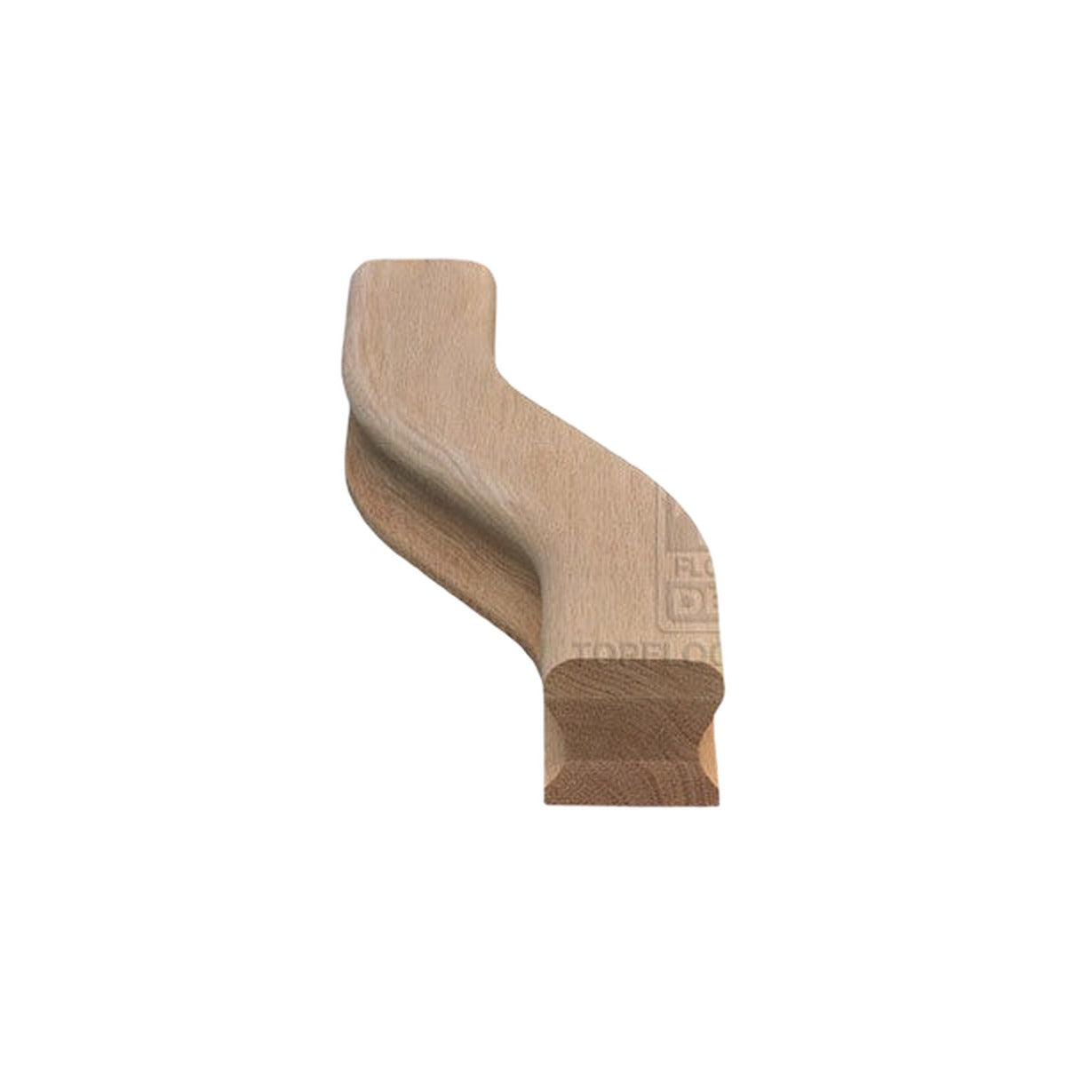 Top Floorings Handrail Fitting FD-22-3R - 3" Offset, Right