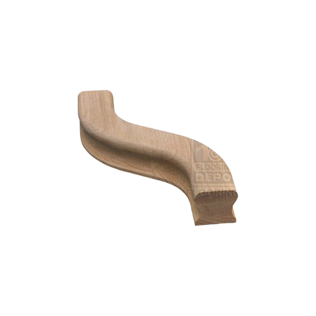 Top Floorings Handrail Fitting FC-22-6L - 6" Offset, Left
