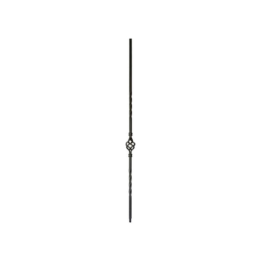 Top Floorings Metal Baluster T-04 Twist – 1/2" x 1/2" x 44"