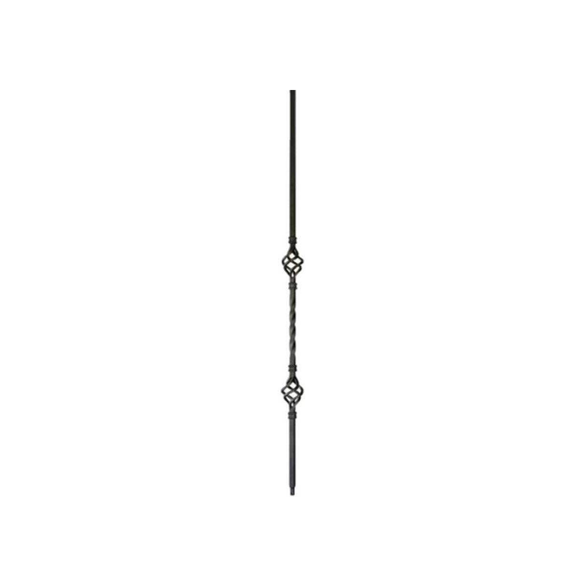 Top Floorings Metal Baluster T-05 Twist – 1" x 44"