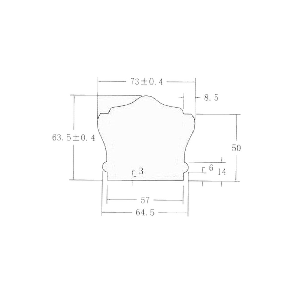 Top Floorings Red Oak Handrail HA600 – 12 ft