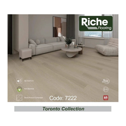 Riche Flooring Stair Tread 7222 – Soft Sand Oak – 920 x 266 mm