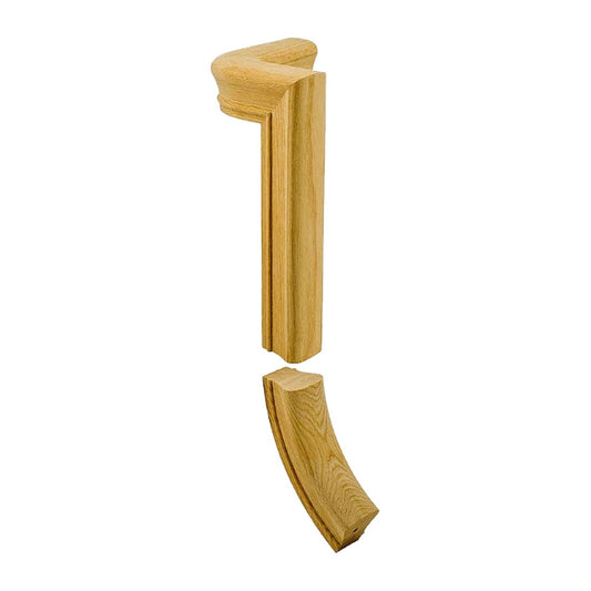Top Floorings Handrail Fitting FE-30-L - Gooseneck, Left