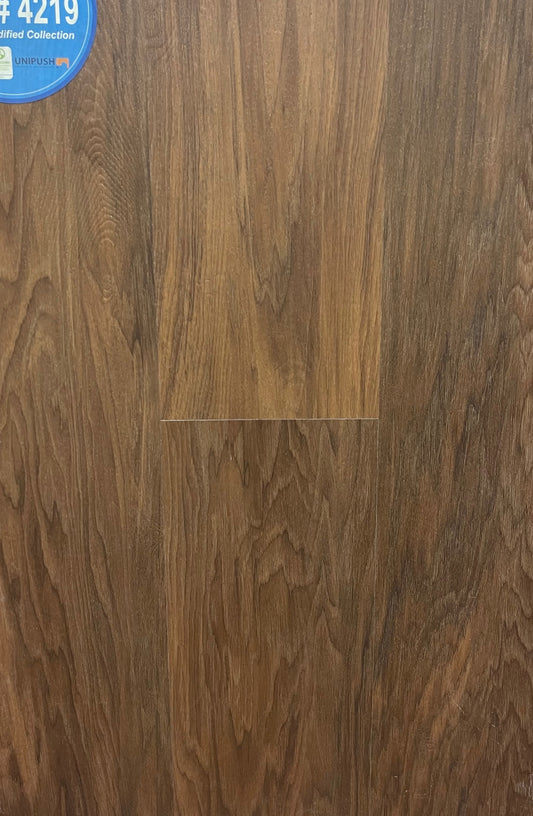 Riche Roasted Pecan SPC LVP Vinyl Plank Flooring | 6mm Waterproof with IXPE Pad | 7.09" Wide