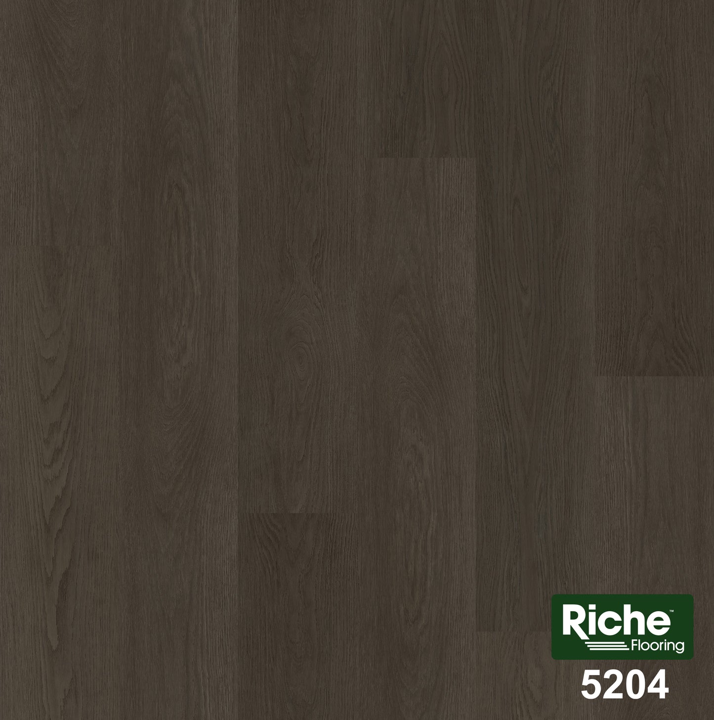 Riche Midnight Shadow Oak SPC LVP Vinyl Plank Flooring | 6.5mm Waterproof with IXPE Pad | 7.09" Wide