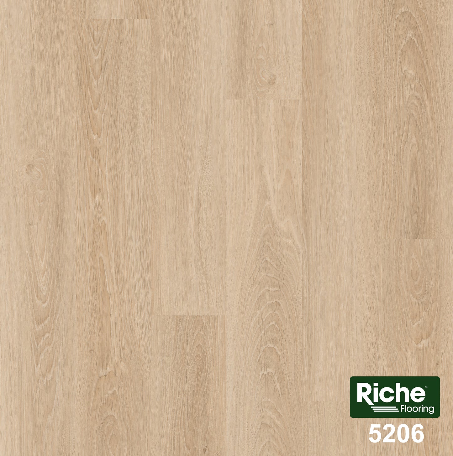 Riche Pale Parchment Oak SPC LVP Vinyl Plank Flooring | 6.5mm Waterproof with IXPE Pad | 7.09" Wide