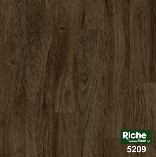 Riche Smoked Walnut SPC LVP Vinyl Plank Flooring | 6.5mm Waterproof with IXPE Pad | 7.09" Wide