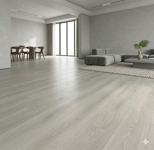 Riche Flooring Heavy-Duty 8mm SPC Vinyl – Arctic Birch (20mil Wear Layer)