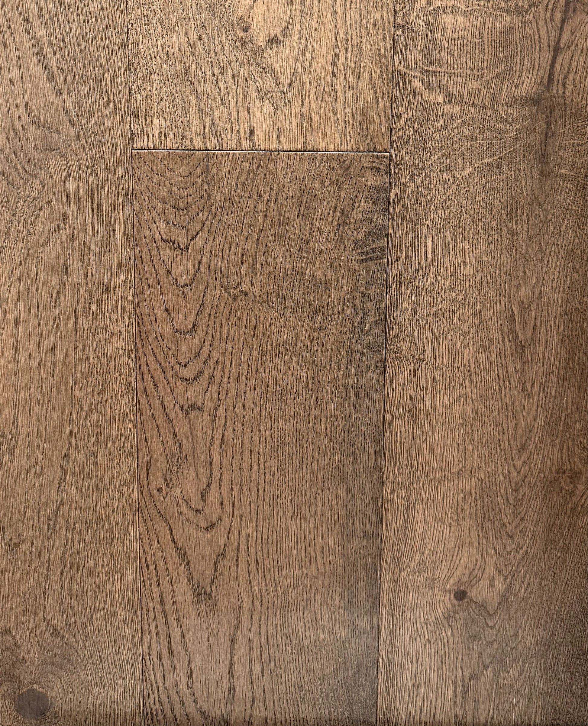 Top Floorings European Oak Engineered – Black Pepper (7.5" Wide) – Main View