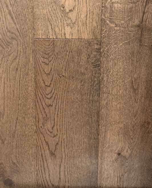 Top Floorings European Oak Engineered – Black Pepper (7.5" Wide) – Main View
