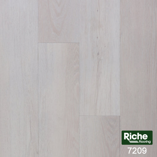 Riche Frosted Birch SPC Vinyl Plank Flooring | 9mm | 5.9" Wide | 100% Waterproof | EVA Pad Included – Main View