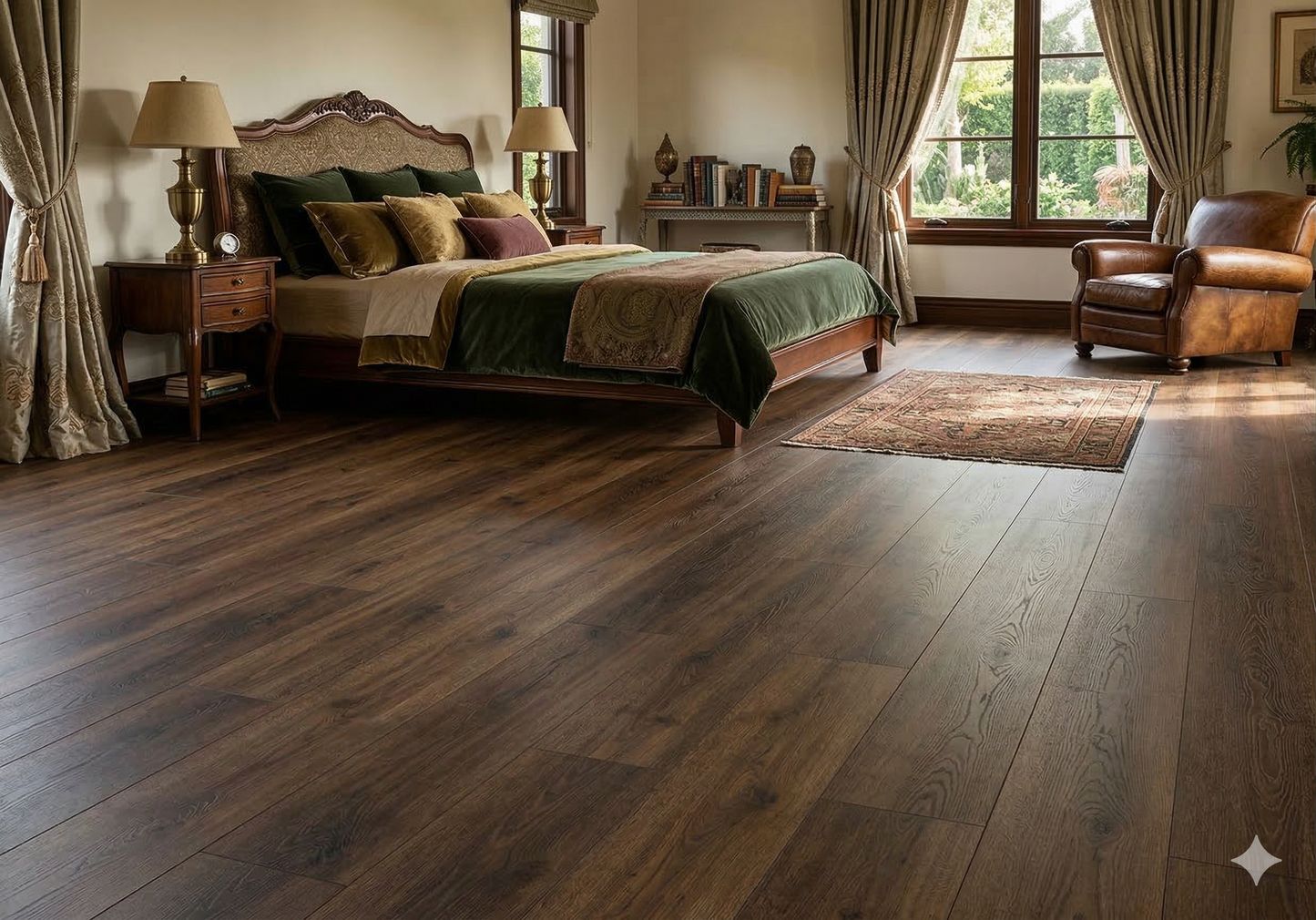 Riche Flooring Ultra-Thick 10mm SPC Vinyl – Tobacco Oak (20mil Wear Layer)